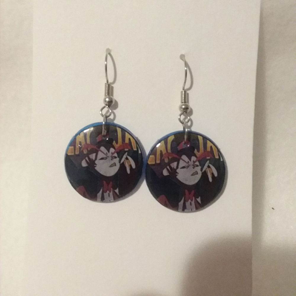 Handmade Cartoon Hazbin Hotel Husk Earrings